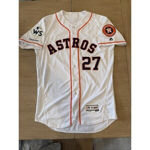 Houston Astros Jersey Jose Altuve 44 L Large Baseball World Series  2017 Patch